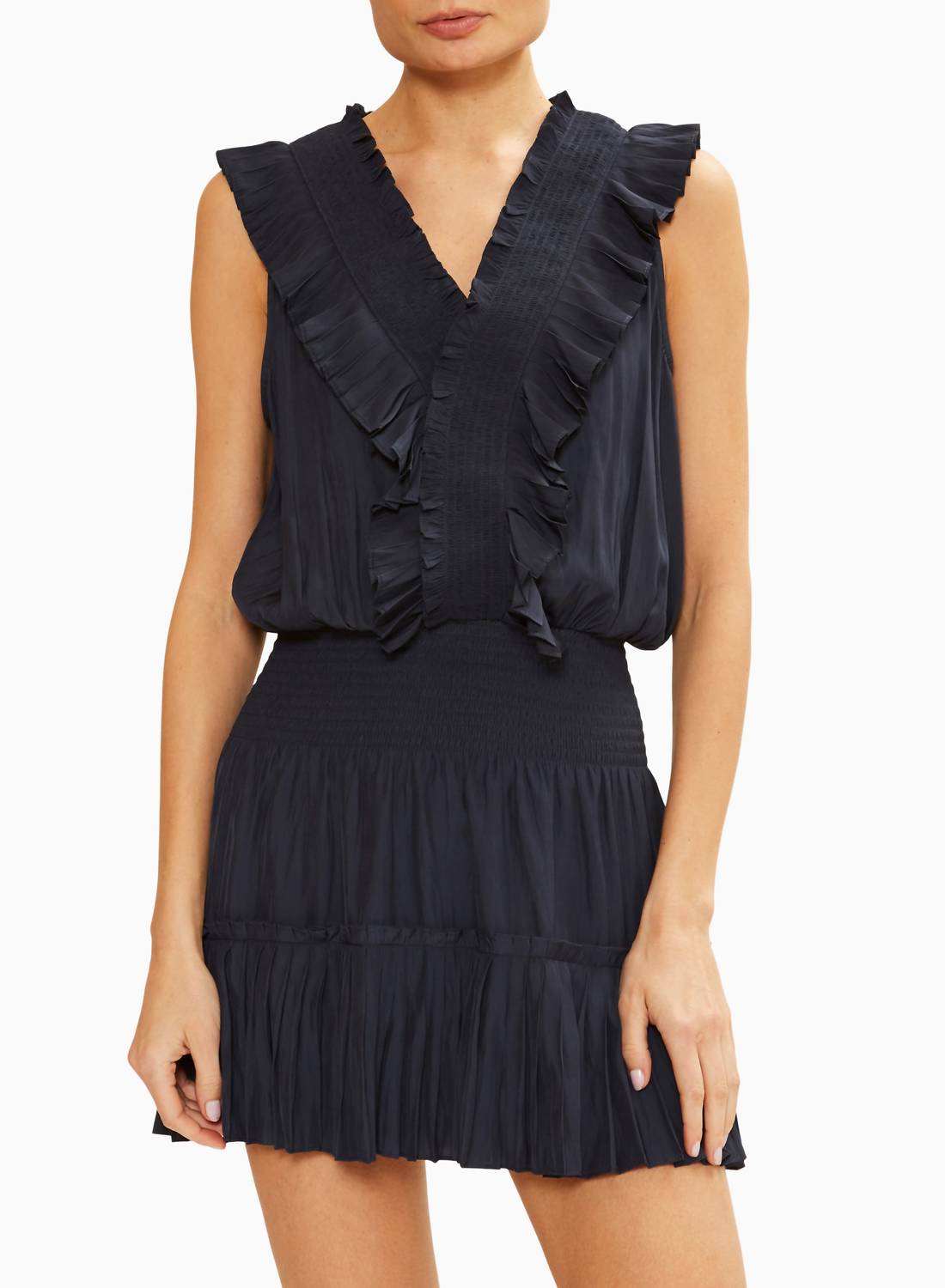 Мини-платье Charlene темно-синего цвета Ramy Brook
Мини-платье Charlene темно-синего цвета Ramy Brook