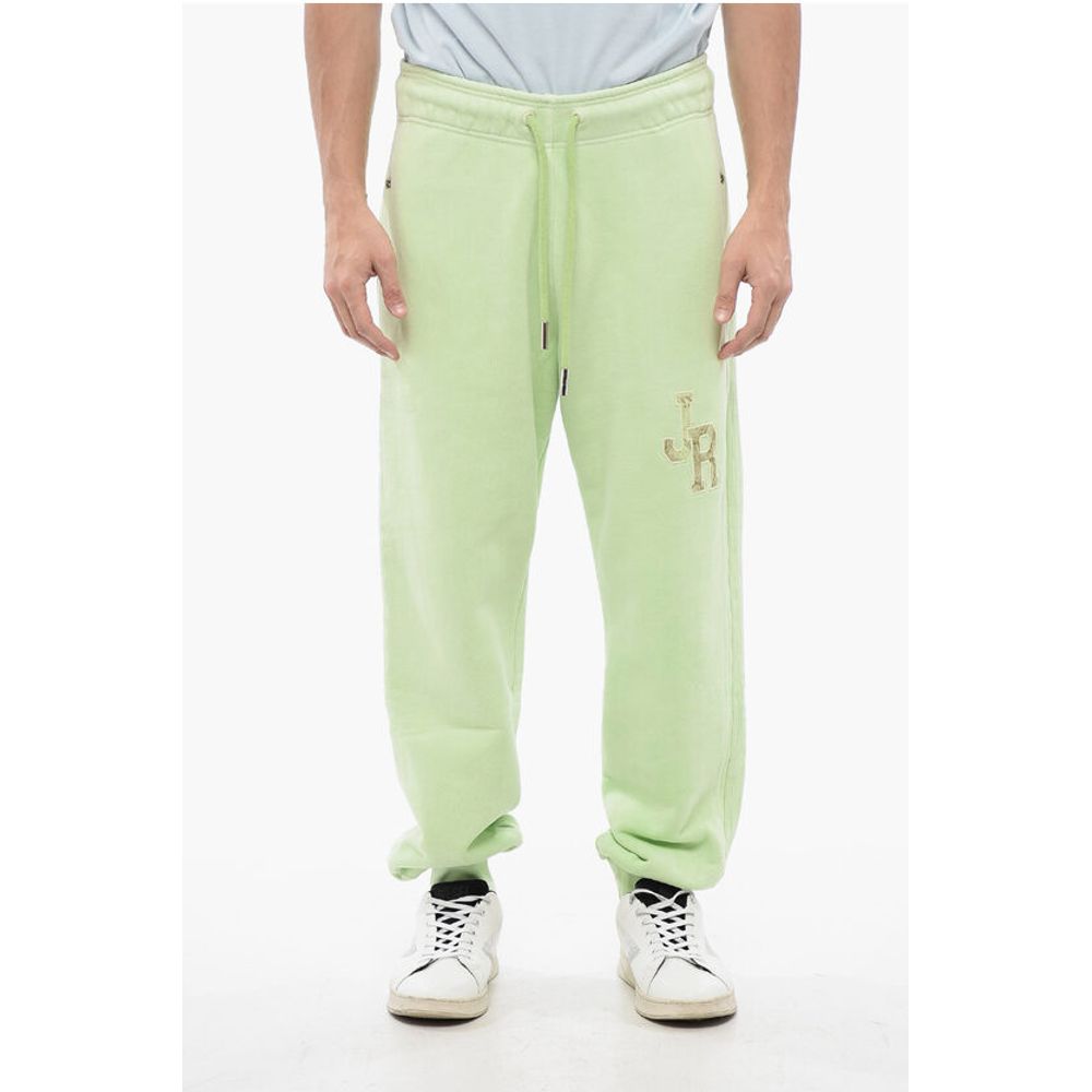 Джоггеры из начесаного хлопка с вышитым логотипом John Richmond, Green
Джоггеры из начесаного хлопка с вышитым логотипом John Richmond, Green