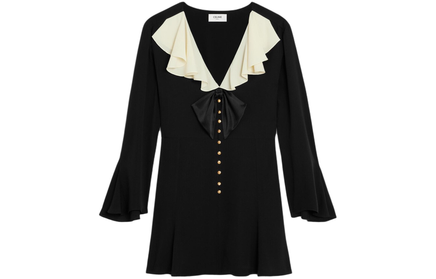Платье с длинными рукавами женское черное Celine
Платье с длинными рукавами женское черное Celine