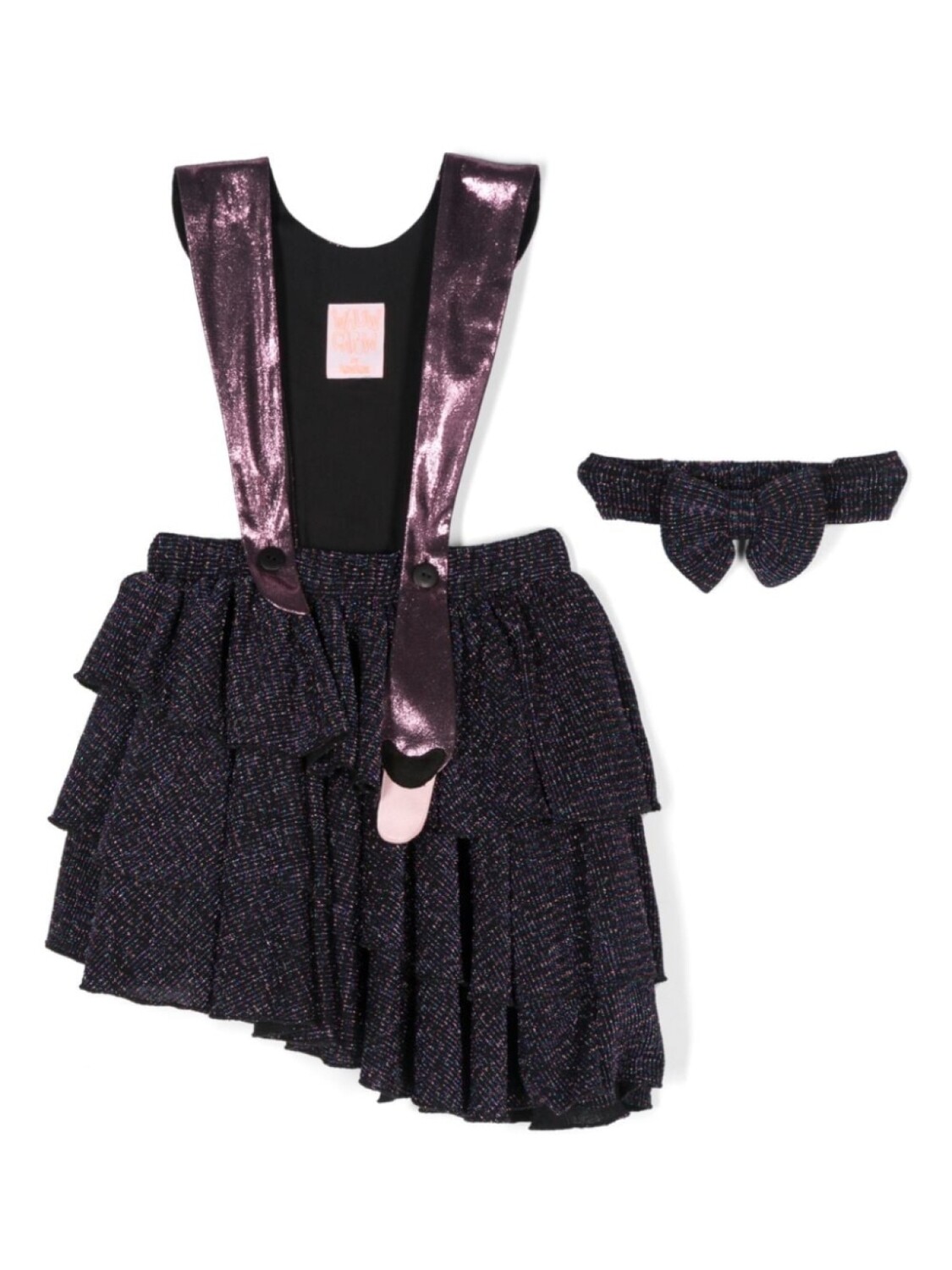 WAUW CAPOW by BANGBANG комплект Bird Frill из платья и блумеров, черный
WAUW CAPOW by BANGBANG комплект Bird Frill из платья и блумеров, черный