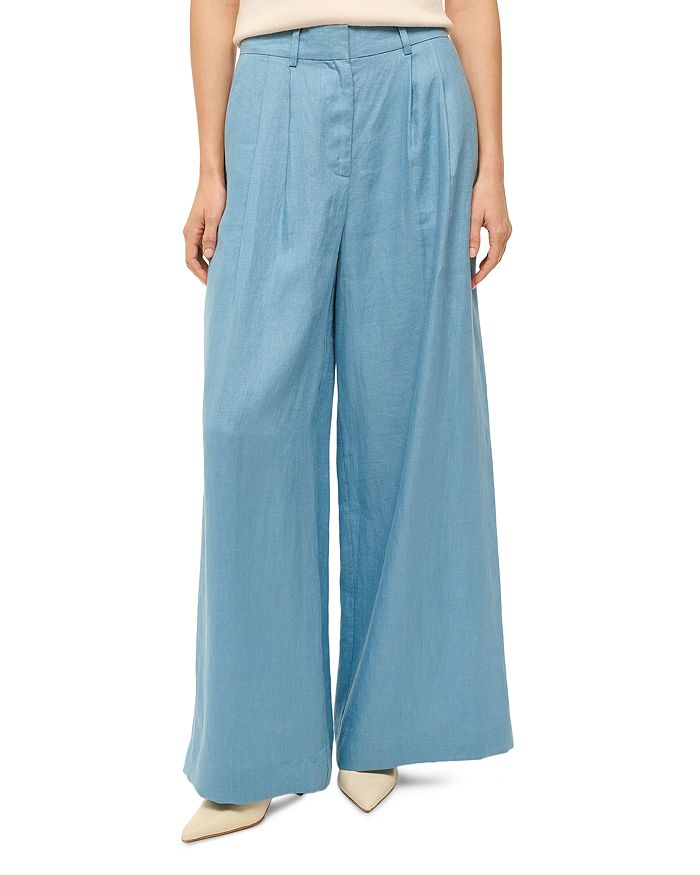 Саша Льняные Брюки STAUD, синий
Саша Льняные Брюки STAUD, синий