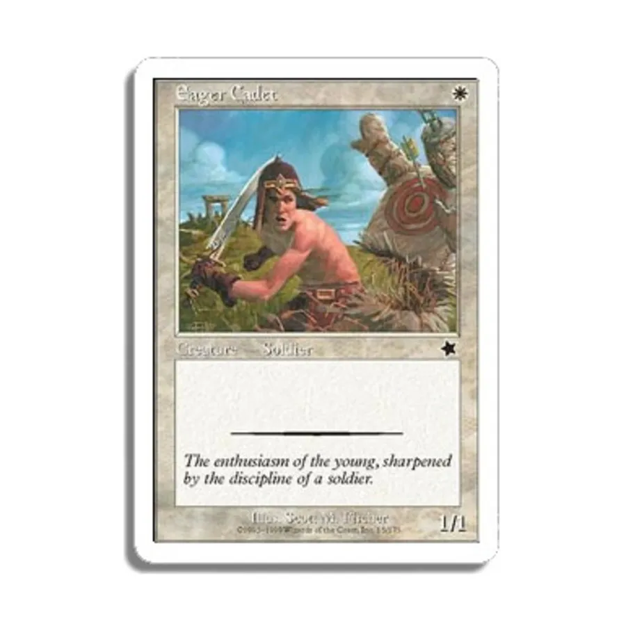 CCG Стремительный кадет (К), MTG - Starter Series (1999)
CCG Стремительный кадет (К), MTG - Starter Series (1999)