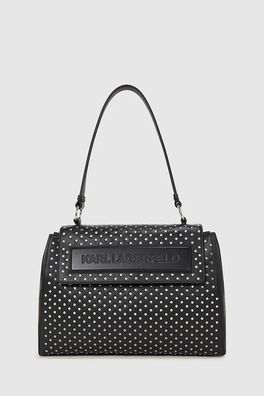 Кожаная сумка Karl Lagerfeld, черный
Кожаная сумка Karl Lagerfeld, черный