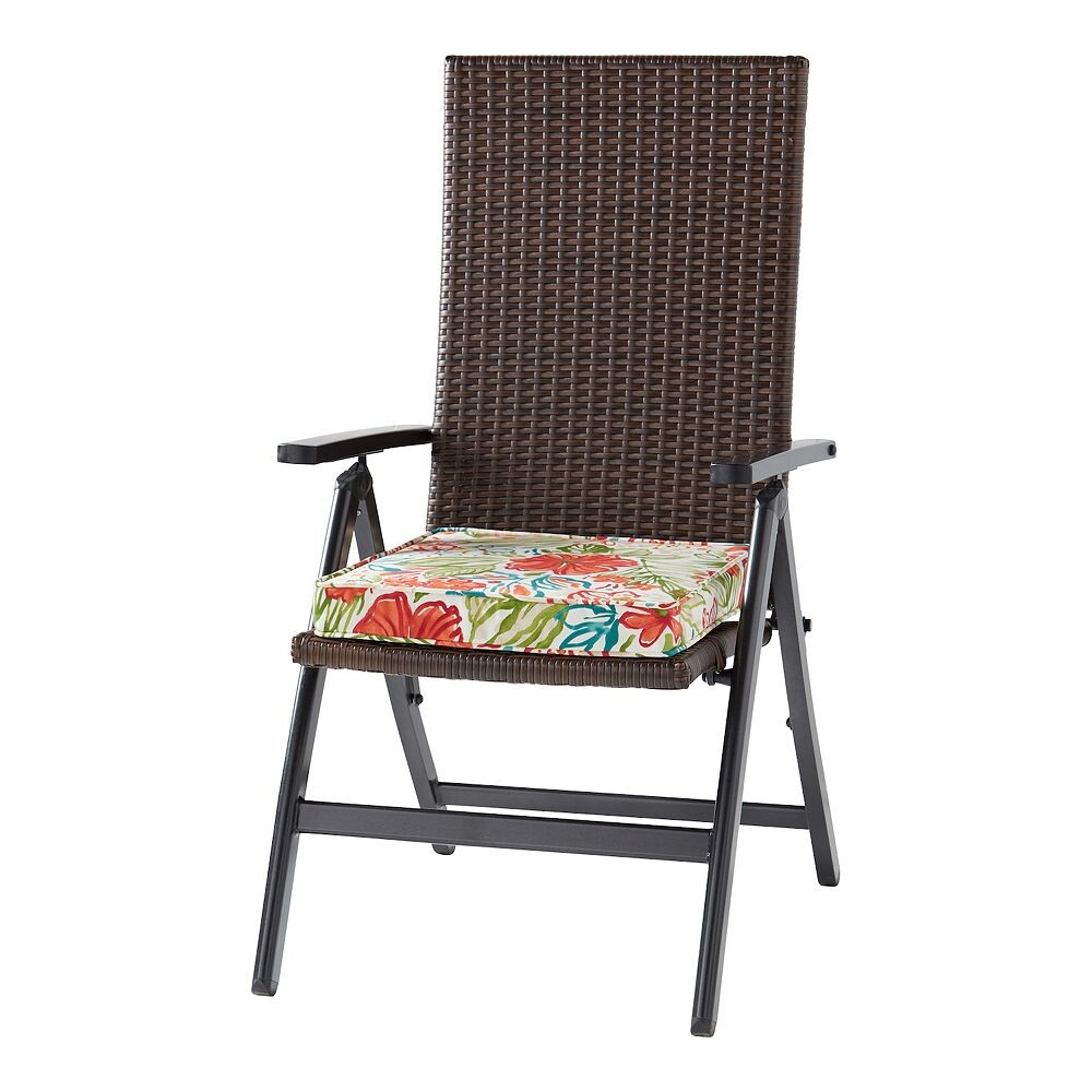 Greendale Home Fashions PE Плетеное кресло с откидной спинкой и подушкой для улицы, цвет Breeze Floral
Greendale Home Fashions PE Плетеное кресло с откидной спинкой и подушкой для улицы, цвет Breeze Floral