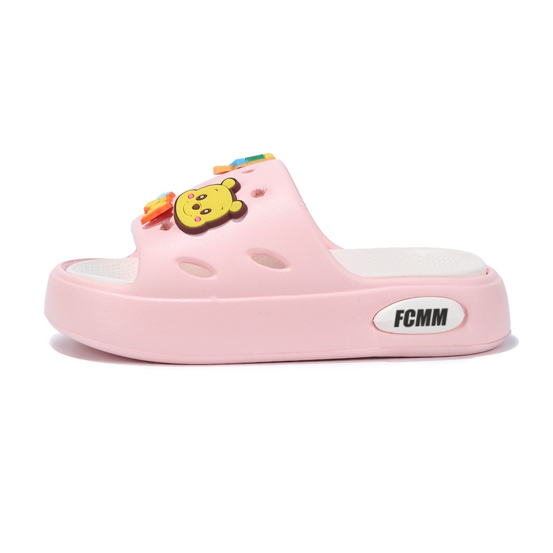 FCMM Тапочки противоскользящие белые розовые детские
FCMM Тапочки противоскользящие белые розовые детские