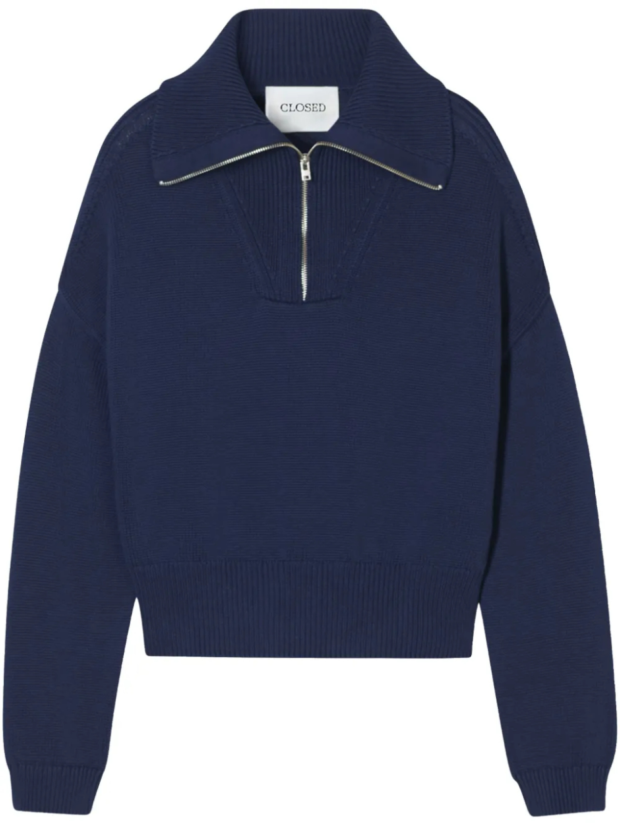 Закрытый джемпер Troyer Closed, синий 
Закрытый джемпер Troyer Closed, синий
