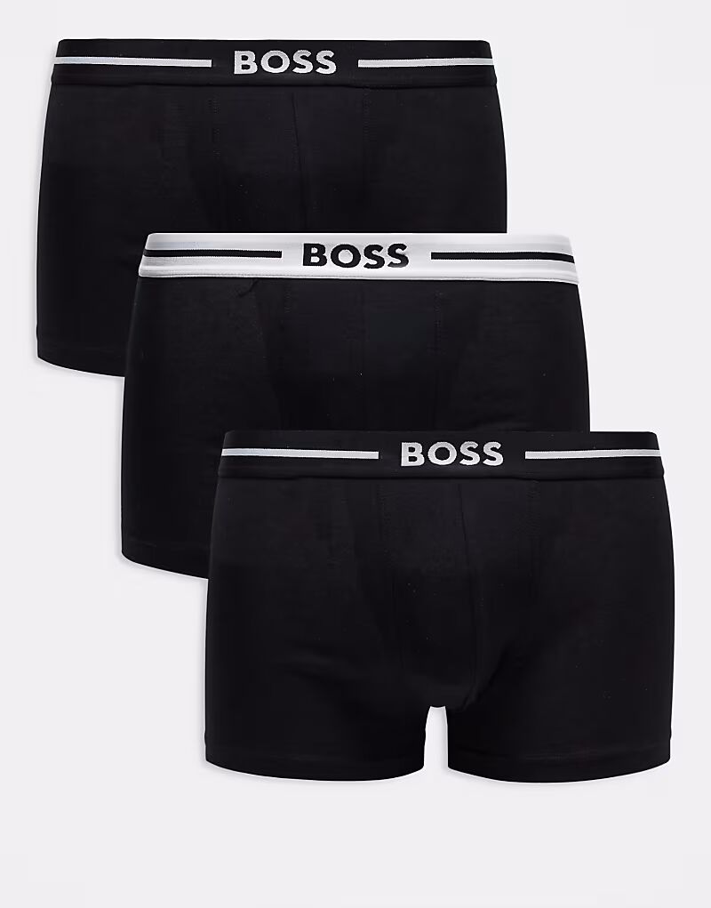 Boss Bodywear, набор из 3-х трусов-боксеров смелого черного цвета с принтом по всей поверхности BOSS Orange
Boss Bodywear, набор из 3-х трусов-боксеров смелого черного цвета с принтом по всей поверхности BOSS Orange