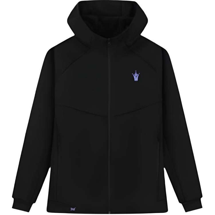 361° Толстовка мужская Super Black с капюшоном утепленная
361° Толстовка мужская Super Black с капюшоном утепленная