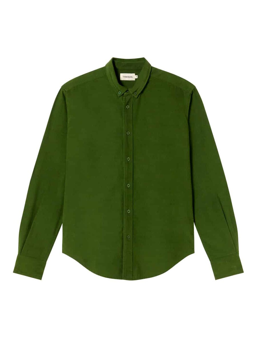 Рубашка на пуговицах классического кроя Thinking MU Ant, зеленый
Рубашка на пуговицах классического кроя Thinking MU Ant, зеленый