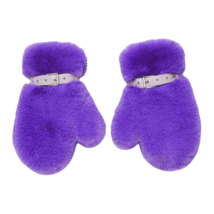 Acne Studios Унисекс перчатки из полиэстера фиолетовые, Purple 
Acne Studios Унисекс перчатки из полиэстера фиолетовые, Purple