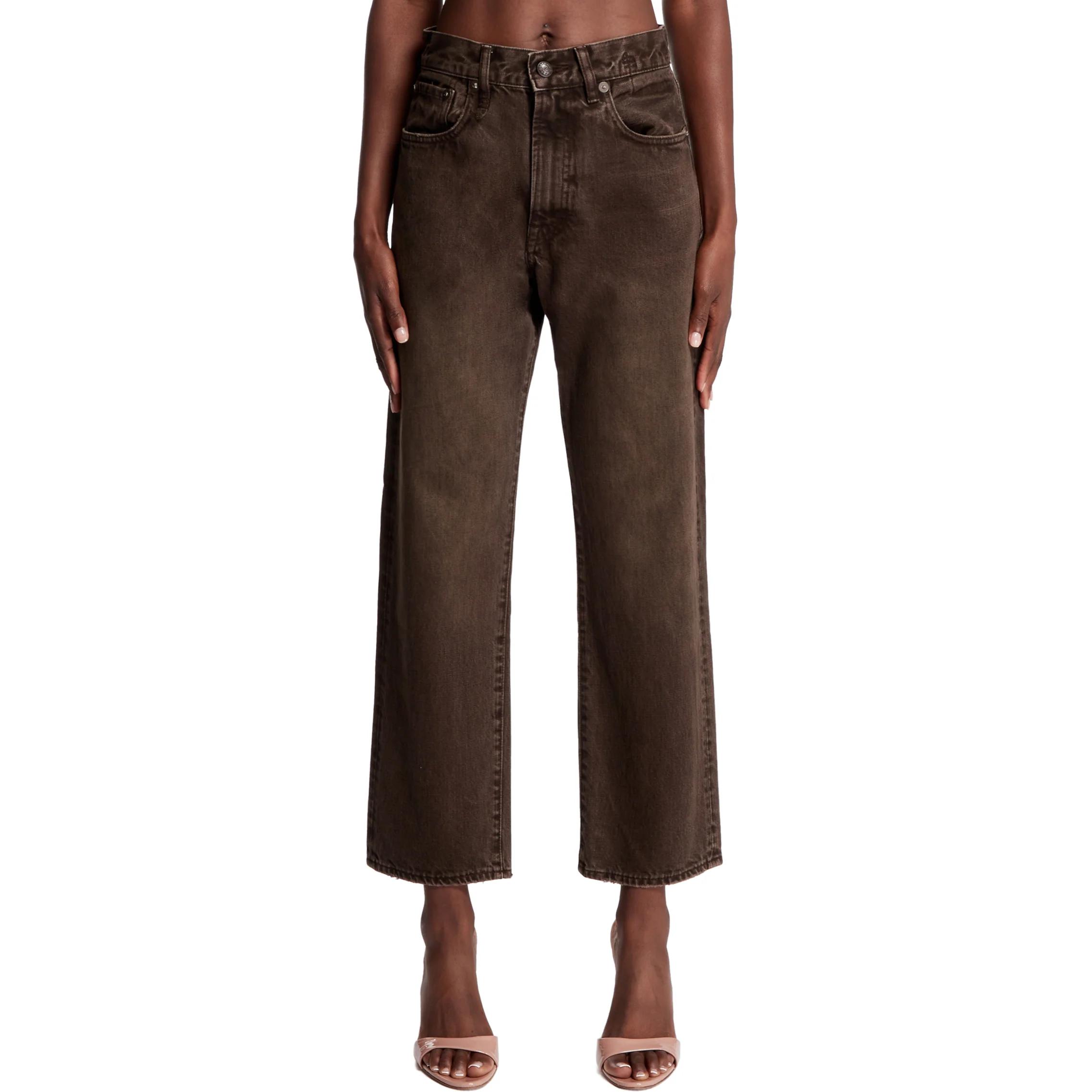 Бойфренд джинсы R13, коричневый
Бойфренд джинсы R13, коричневый