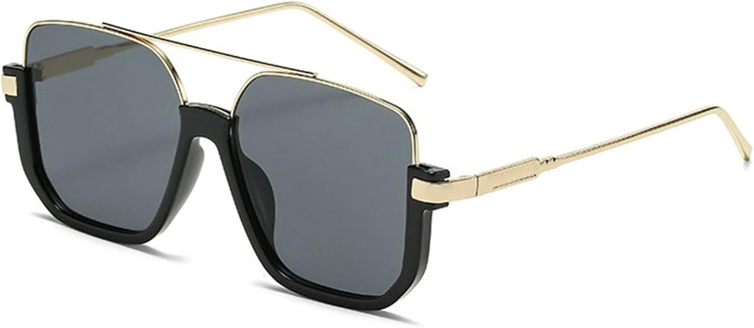 Женские солнцезащитные очки Helena Fashion Square с двойной перемычкой, винтажные, большие, в стиле панк, мужские очки для активного отдыха, солнцезащитные очки UV400, C5
Женские солнцезащитные очки Helena Fashion Square с двойной перемычкой, винтажные, большие, в стиле панк, мужские очки для активного отдыха, солнцезащитные очки UV400, C5