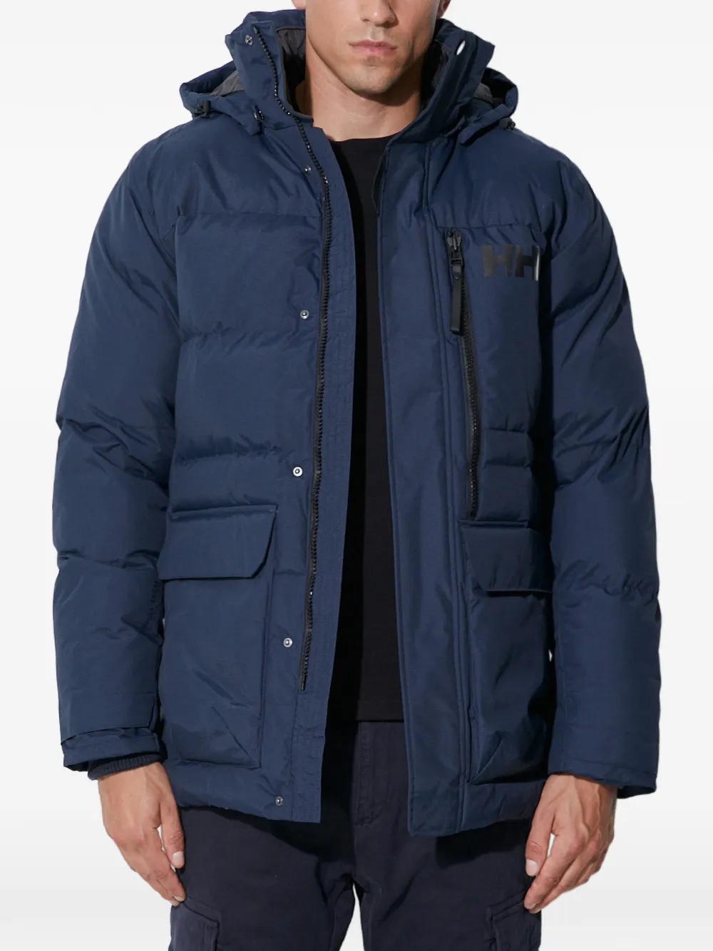 Стёганая куртка с капюшоном и логотипом Helly Hansen, синий
Стёганая куртка с капюшоном и логотипом Helly Hansen, синий