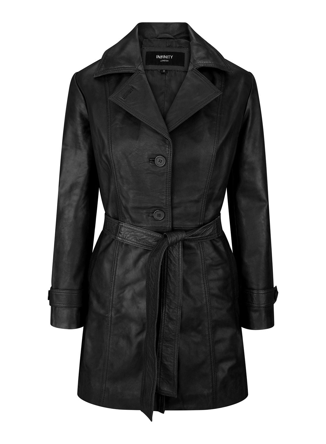 Блейзер средней длины из натуральной кожи TruClothing, черный
Блейзер средней длины из натуральной кожи TruClothing, черный