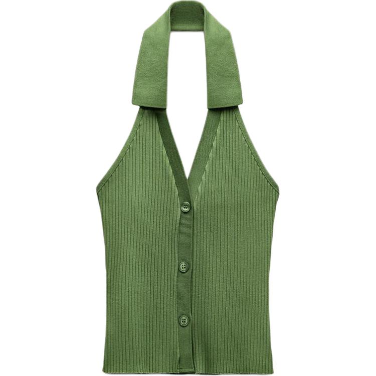 Футболка-майка женская зеленая ZARA
Футболка-майка женская зеленая ZARA