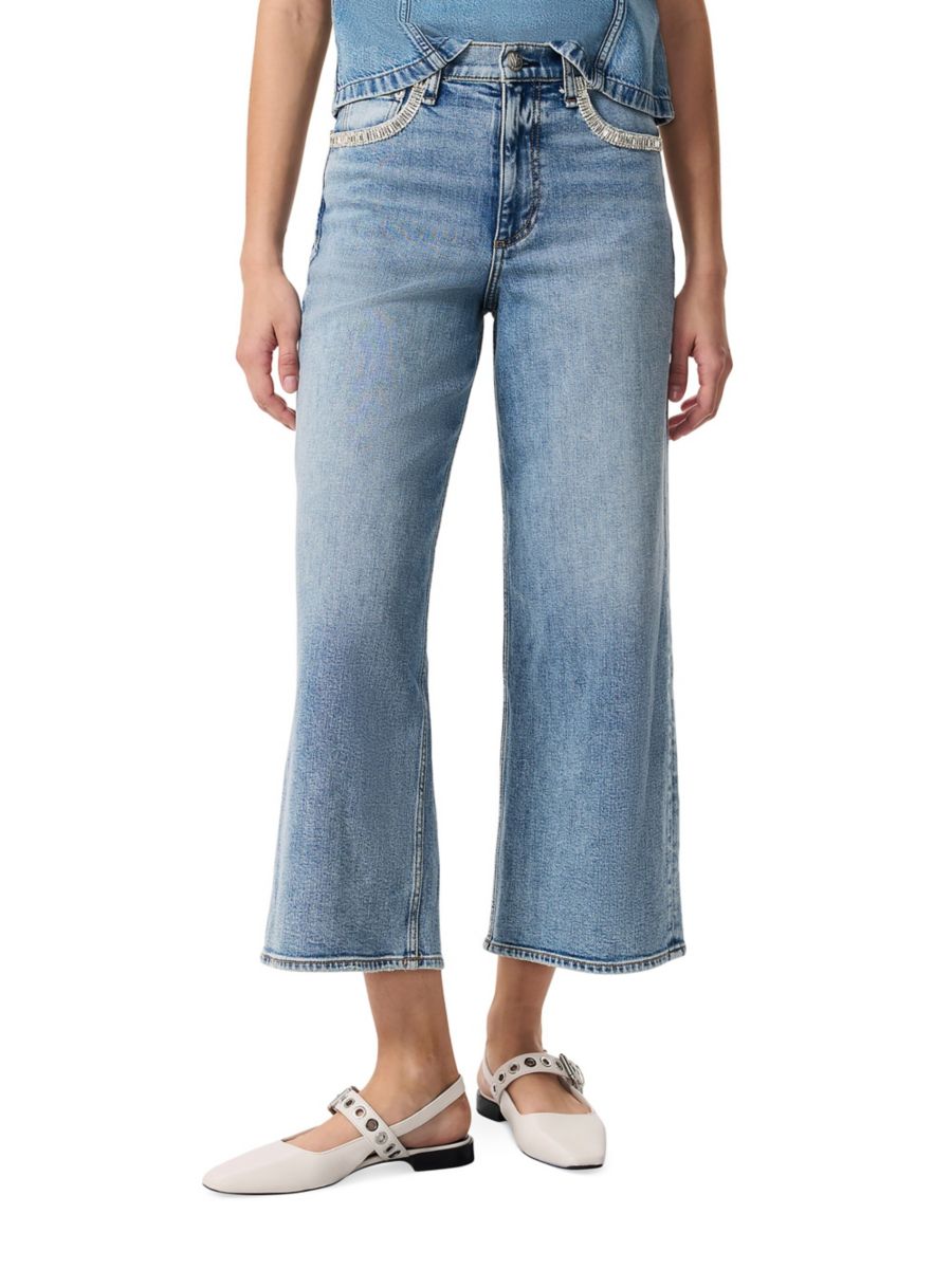 Укороченные джинсы Andi с высокой талией rag & bone, цвет Pacific Jewel
Укороченные джинсы Andi с высокой талией rag & bone, цвет Pacific Jewel