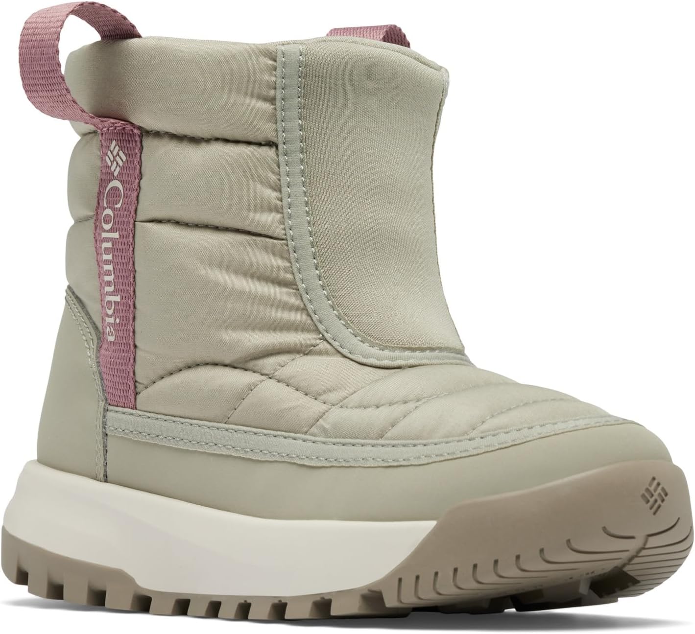 Columbia unisex-child Snowtrot Mid, Grey Green/Fig
Columbia unisex-child Snowtrot Mid, Grey Green/Fig