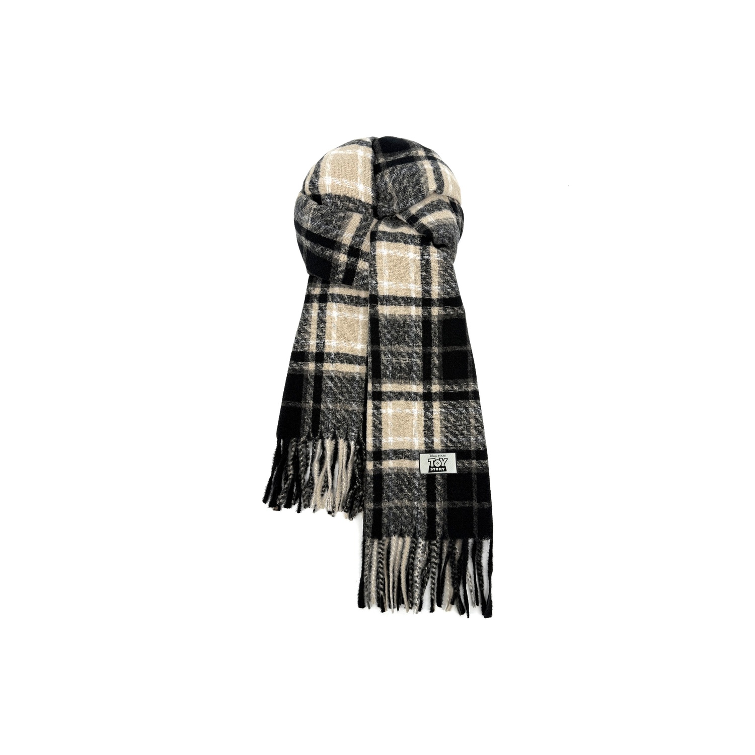 Disney Вязаный шарф унисекс, Celebrity Black & Beige Plaid
Disney Вязаный шарф унисекс, Celebrity Black & Beige Plaid