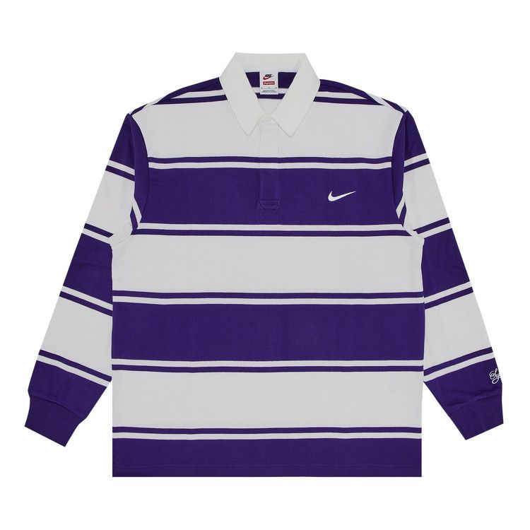 Топ Supreme x Nike Stripe Rugby, Purple
Топ Supreme x Nike Stripe Rugby, Purple