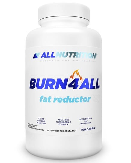 Allnutrition, Burn4All Fat Reductor, Добавка , 100 капсул
Allnutrition, Burn4All Fat Reductor, Добавка , 100 капсул