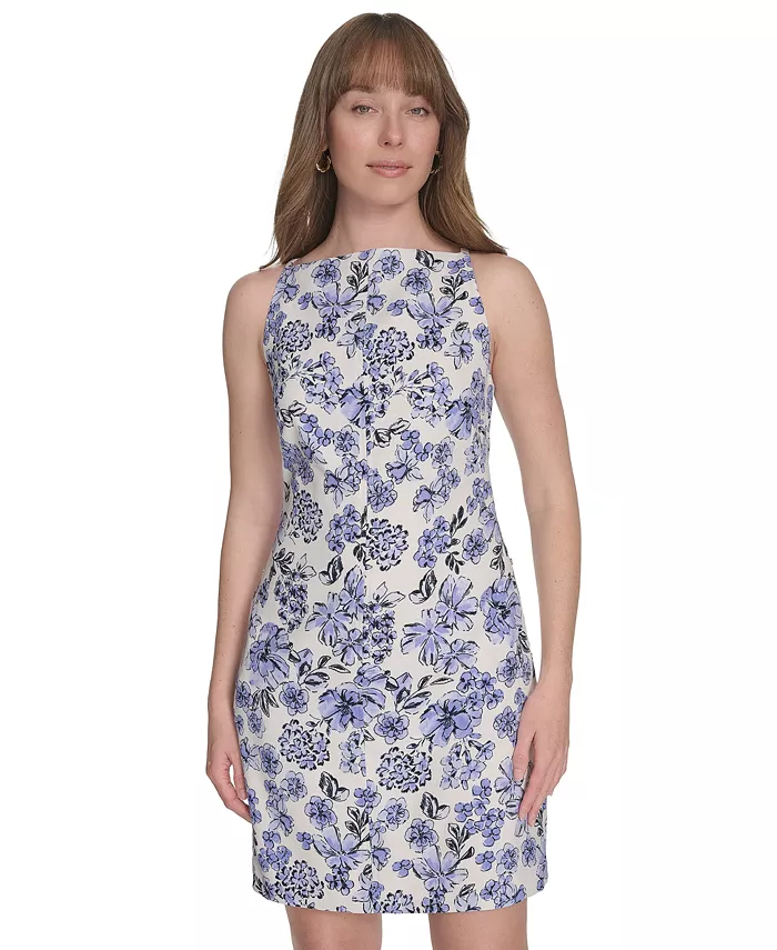 Женское платье-футляр Helena с квадратным вырезом и цветочным узором из хопсакка Tommy Hilfiger, слоновая кость/кремовый
Женское платье-футляр Helena с квадратным вырезом и цветочным узором из хопсакка Tommy Hilfiger, слоновая кость/кремовый