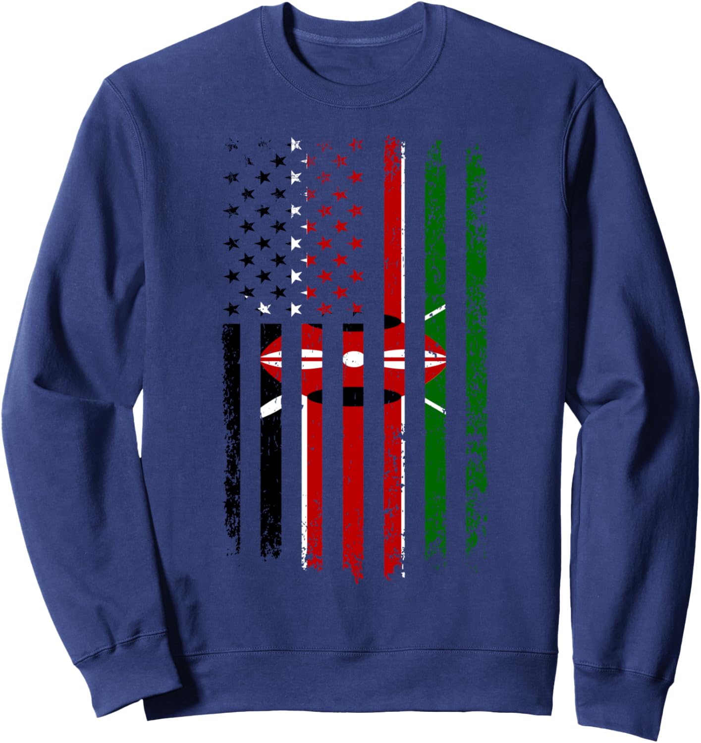 Кения, флаг США, корни Кении, Республика Кения, толстовка Republic Of Kenya American Flag Pride, темно-синий
Кения, флаг США, корни Кении, Республика Кения, толстовка Republic Of Kenya American Flag Pride, темно-синий