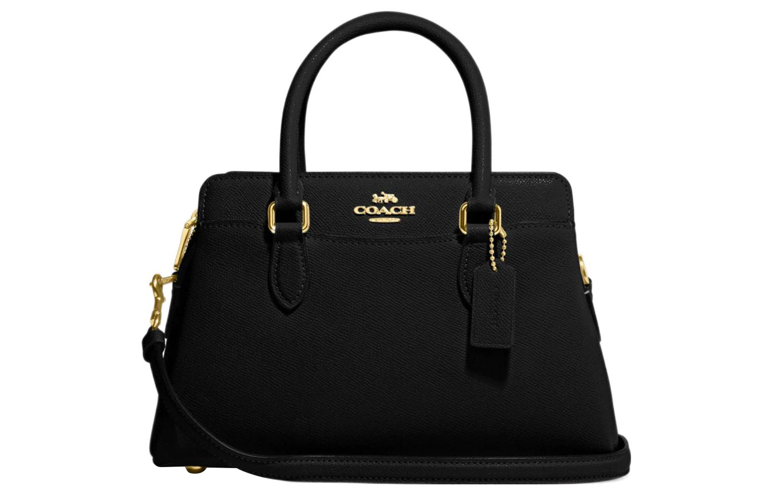 COACH Кожаная сумка Дарси Мини женская черная
COACH Кожаная сумка Дарси Мини женская черная