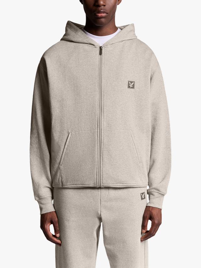 Хлопковый худи с молнией для отдыха Lyle & Scott, Oatmeal Marl
Хлопковый худи с молнией для отдыха Lyle & Scott, Oatmeal Marl