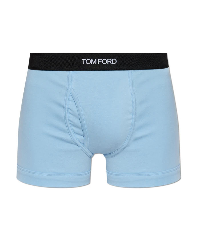 Хлопковые боксерские шорты Tom Ford, синий
Хлопковые боксерские шорты Tom Ford, синий