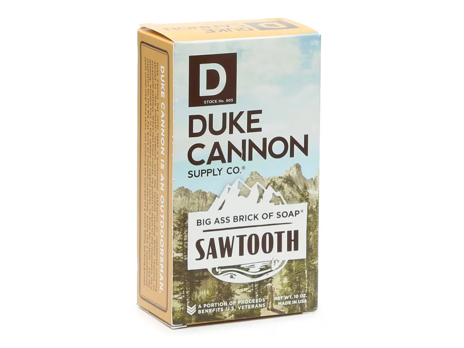 Мыло Sawtooth Bar Soap Duke Cannon Supply Co., цвет onecolor
Мыло Sawtooth Bar Soap Duke Cannon Supply Co., цвет onecolor