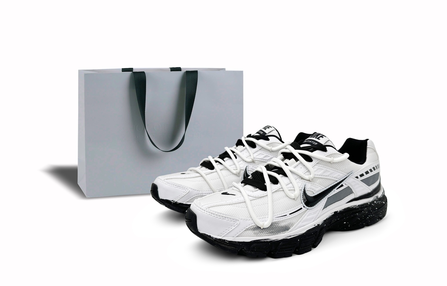 Nike Кроссовки для бега низкие unisex initiator с амортизацией и устойчивым к истиранию покрытием black white gray
Nike Кроссовки для бега низкие unisex initiator с амортизацией и устойчивым к истиранию покрытием black white gray