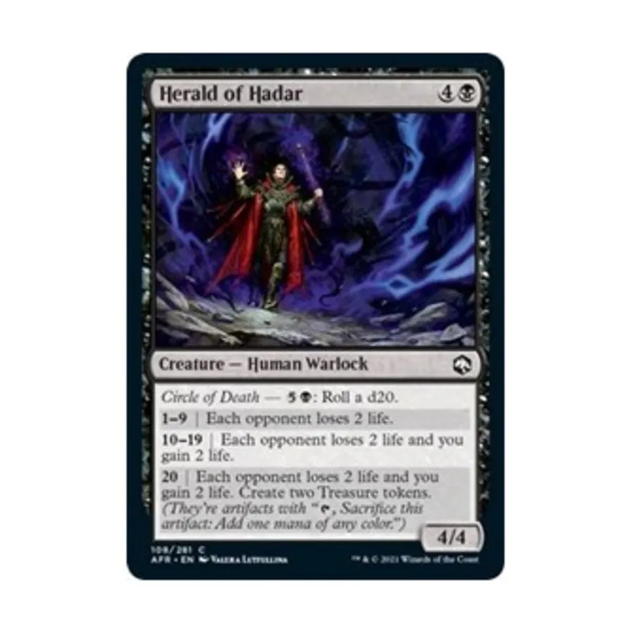 CCG Вестник Хадара (К), MTG - Adventures in the Forgotten Realms
CCG Вестник Хадара (К), MTG - Adventures in the Forgotten Realms