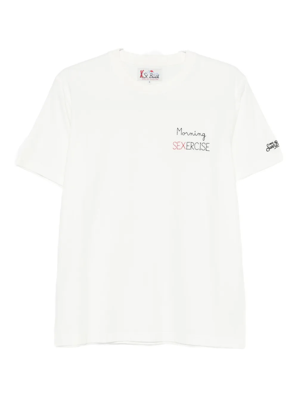 Хлопковая футболка с вышивкой Mc2 Saint Barth, белый
Хлопковая футболка с вышивкой Mc2 Saint Barth, белый