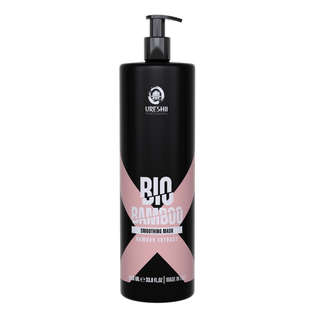 Ureshii Professional, Bio Bamboo Mask, маска для волос, 1000 мл 
Ureshii Professional, Bio Bamboo Mask, маска для волос, 1000 мл