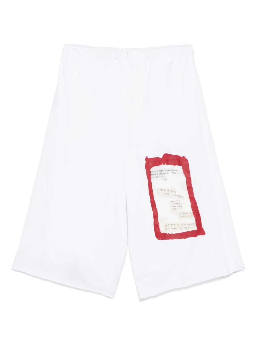 Брюки с графичным принтом Marni, белый
Брюки с графичным принтом Marni, белый