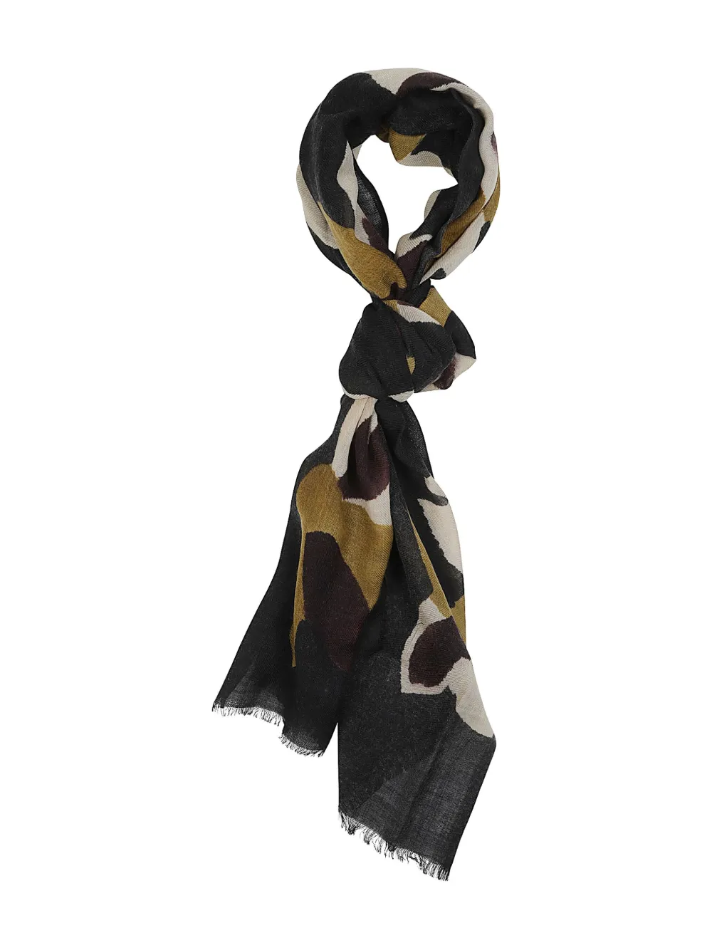 Шарф из шерсти с абстрактным принтом Altea, черный
Шарф из шерсти с абстрактным принтом Altea, черный