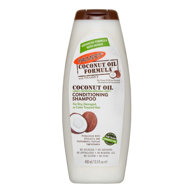 Шампунь для волос с формулой кокосового масла, увлажняющий Palmer's, 400 мл
Шампунь для волос с формулой кокосового масла, увлажняющий Palmer's, 400 мл