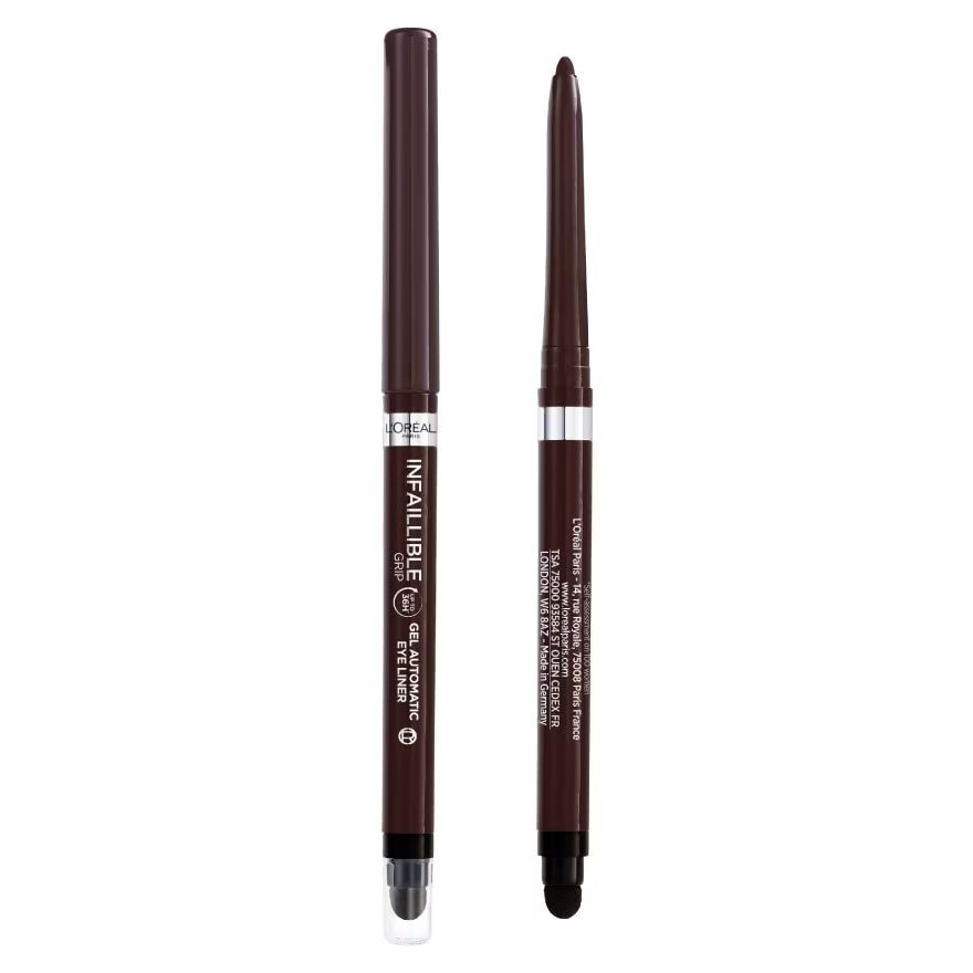 L'Oreal Makeup L'Oreal Paris Infaillible 36H Grip Gel Автоматическая подводка для глаз 5г. 004 Браун, Brown
L'Oreal Makeup L'Oreal Paris Infaillible 36H Grip Gel Автоматическая подводка для глаз 5г. 004 Браун, Brown