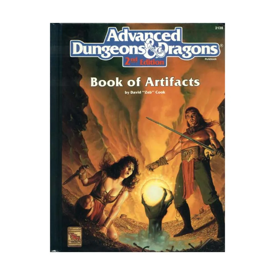 Book of Artifacts (1st Printing), Advanced Dungeons & Dragons (2nd Edition) - Sourcebooks, твердый переплет
Book of Artifacts (1st Printing), Advanced Dungeons & Dragons (2nd Edition) - Sourcebooks, твердый переплет