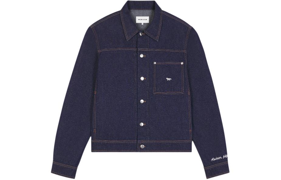 Maison Kitsune Джинсовая куртка с вышитым логотипом, Black
Maison Kitsune Джинсовая куртка с вышитым логотипом, Black