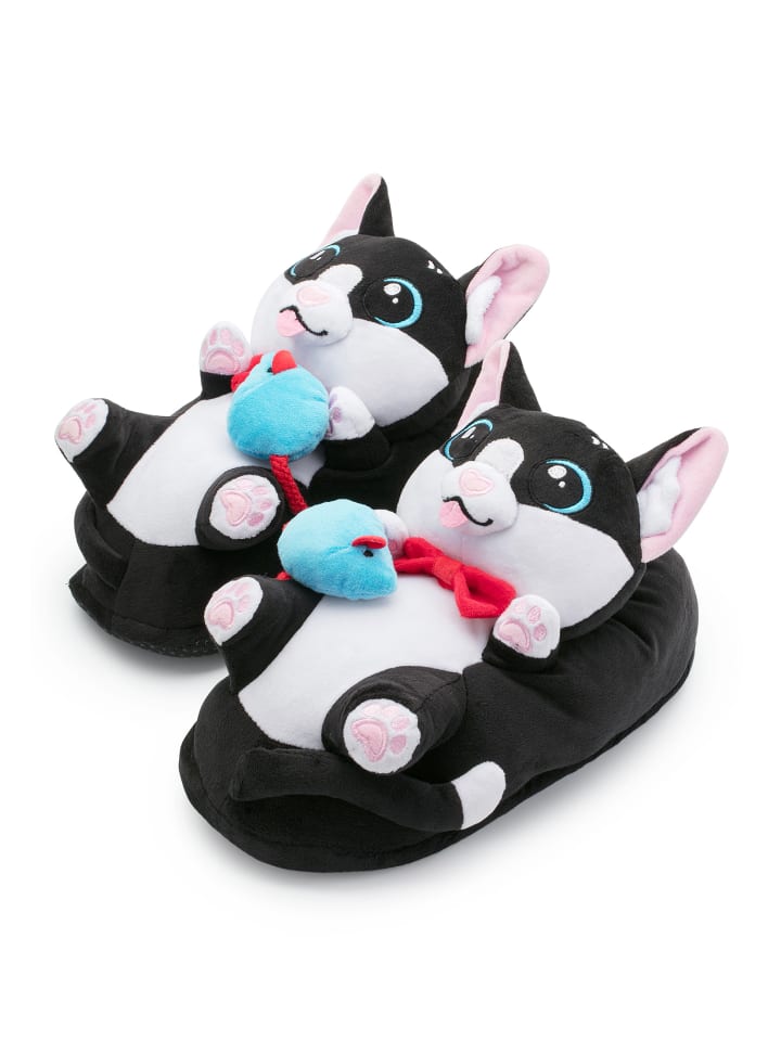 Тапочки Corimori, черный/белый
Тапочки Corimori, черный/белый