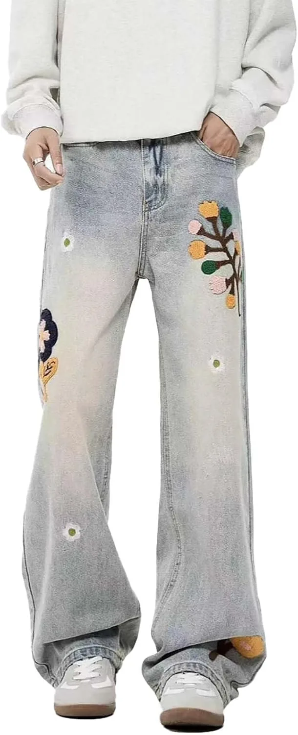 Багги джинсы с цветочным принтом Y2K LUUTWAL
Багги джинсы с цветочным принтом Y2K LUUTWAL