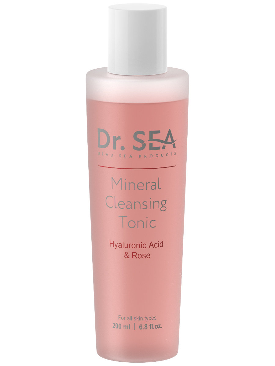 Dr. Sea, Минеральный очищающий тоник - гиалуроновая кислота и экстракт розы, 200 мл
Dr. Sea, Минеральный очищающий тоник - гиалуроновая кислота и экстракт розы, 200 мл