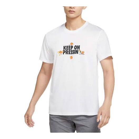 Футболка Nike Dri-Fit Alphabet Printing Round Neck Pullover Short Sleeve White, белый
Футболка Nike Dri-Fit Alphabet Printing Round Neck Pullover Short Sleeve White, белый