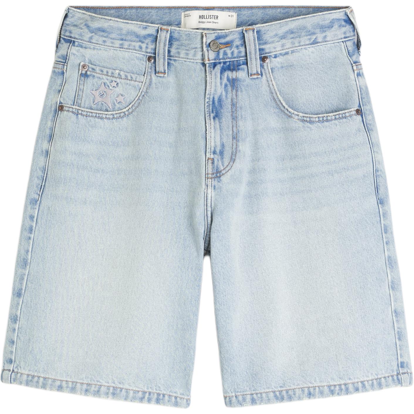 Hollister/ Мужские джинсовые шорты, синие, средней плотности
Hollister/ Мужские джинсовые шорты, синие, средней плотности