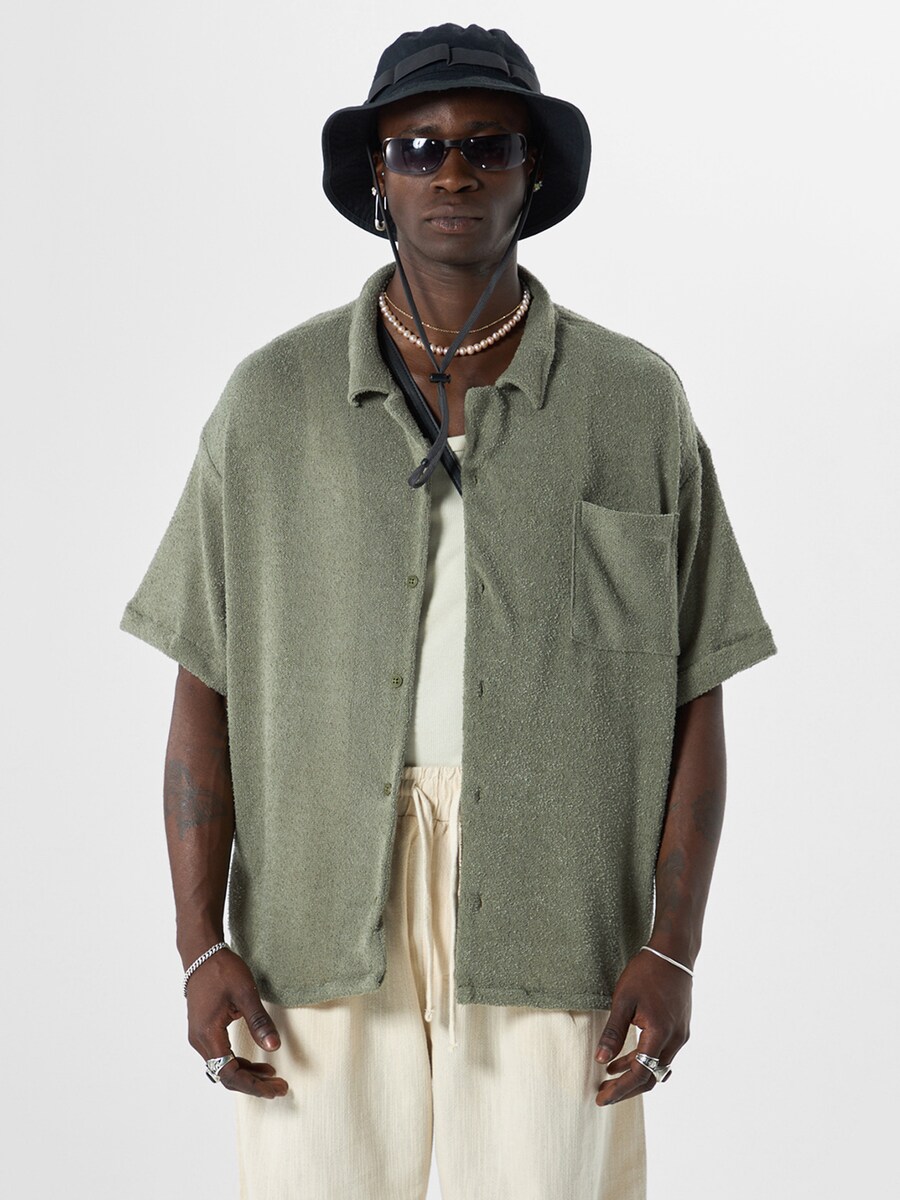 Повседневная рубашка VAMOS CLO Comfort fit Button Up Shirt Maranta, хаки
Повседневная рубашка VAMOS CLO Comfort fit Button Up Shirt Maranta, хаки