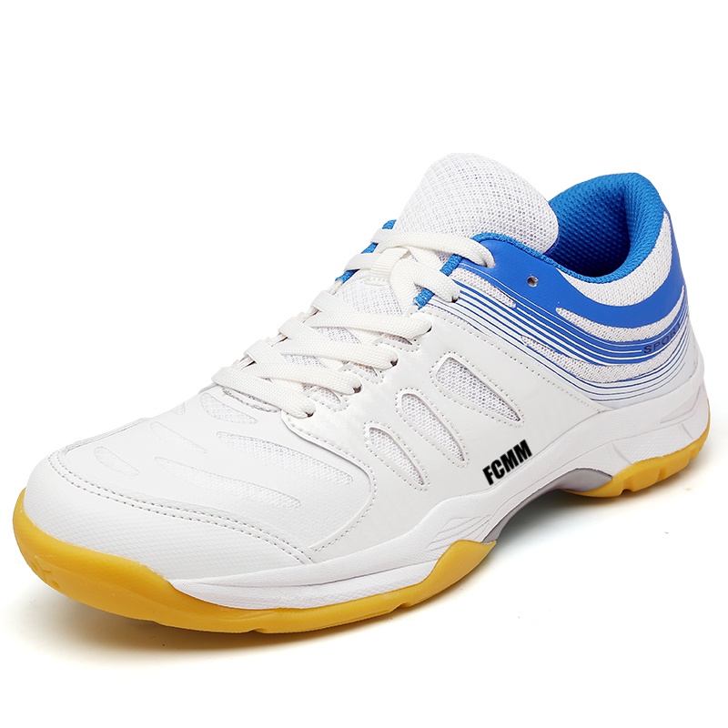 Противоскользящие и дышащие баскетбольные кроссовки для детей FCMM, белый/синий 
Противоскользящие и дышащие баскетбольные кроссовки для детей FCMM, белый/синий