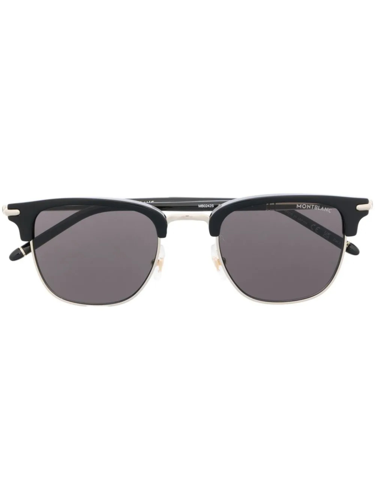 Солнцезащитные очки с контрастным мостом Montblanc, черный
Солнцезащитные очки с контрастным мостом Montblanc, черный