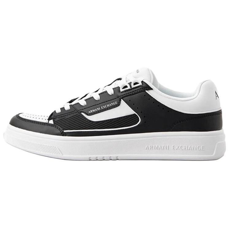 ARMANI EXCHANGE Низкие кроссовки для скейтбординга AE, мужские, черные
ARMANI EXCHANGE Низкие кроссовки для скейтбординга AE, мужские, черные