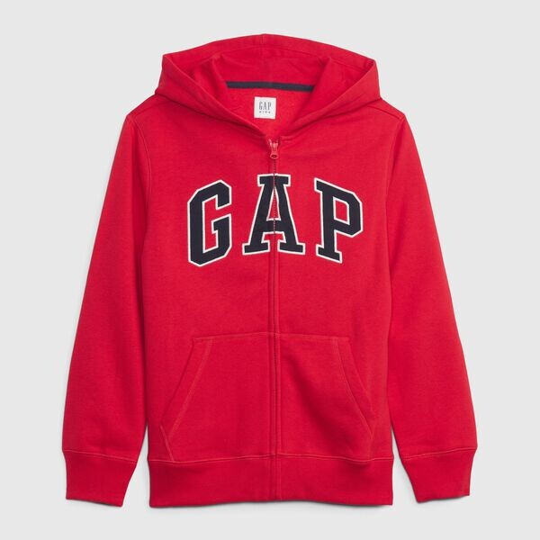 Флисовая толстовка с застежкой-молнией и вышитым логотипом Gap, красный
Флисовая толстовка с застежкой-молнией и вышитым логотипом Gap, красный
